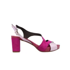 Sandales|Talons*Plumers Lali Ante Fucsia